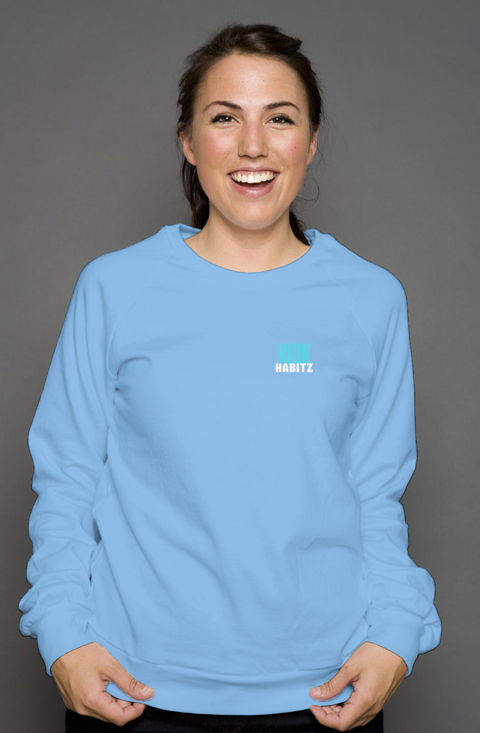 unisex crew neck sweatshirt kickhabitz
